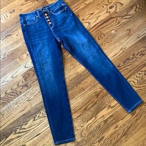 Banana Republic high rise skinny jeans